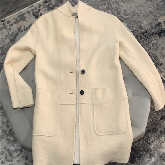 Zara Jackets & Blazers - Beautiful ZARA Long Length Wool Jacket